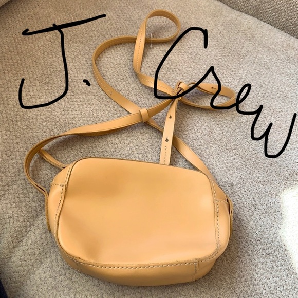 J. Crew Handbags - 📷 J. Crew Leather Camera Bag Crossbody